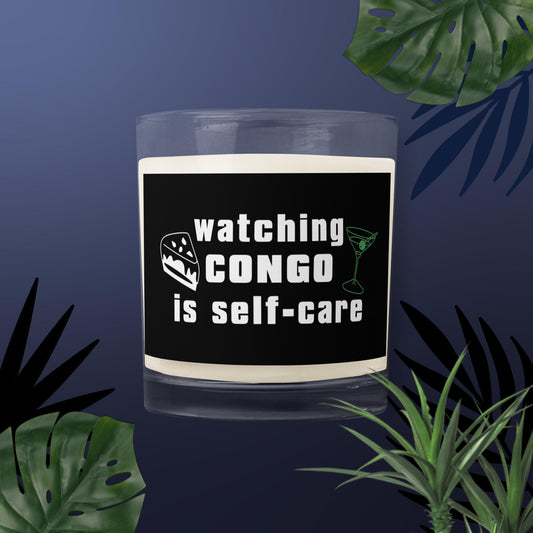 Congo Self-Care Unsubtle Glass jar soy wax candle