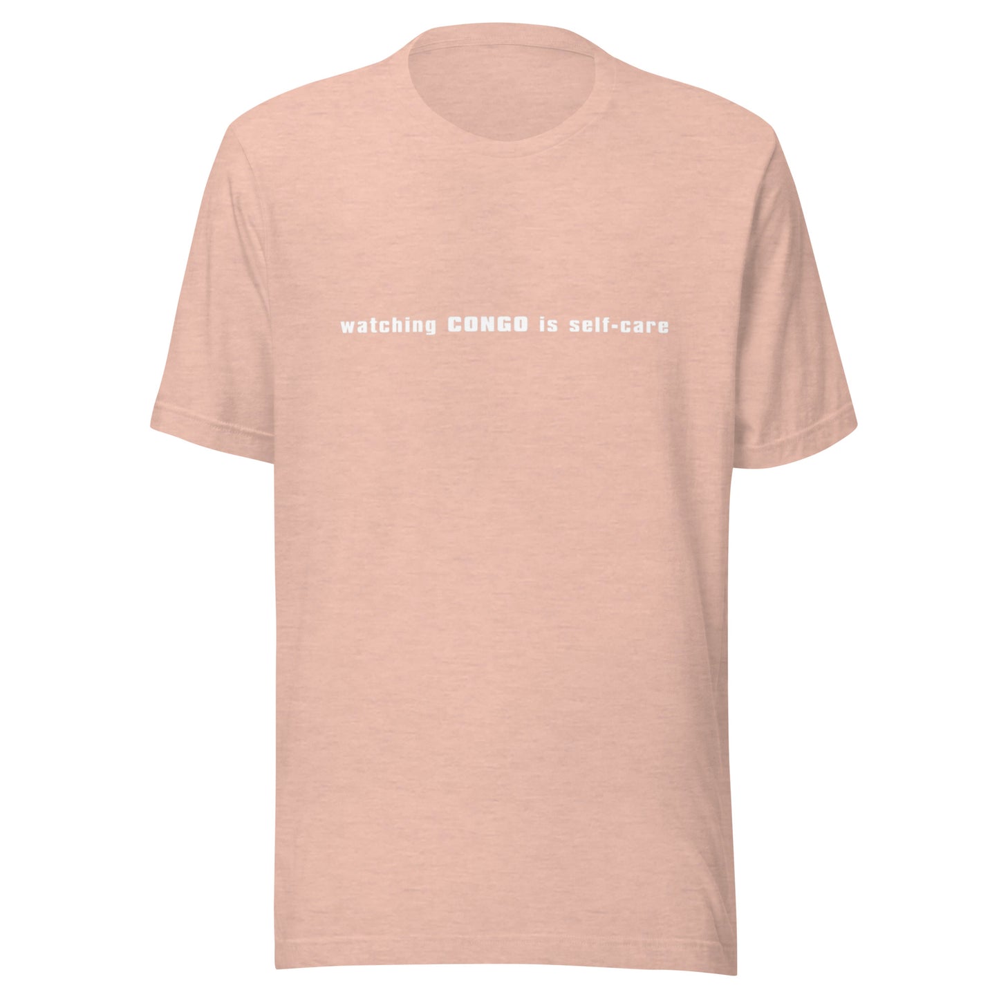 Congo Self-Care Subtle Unisex t-shirt